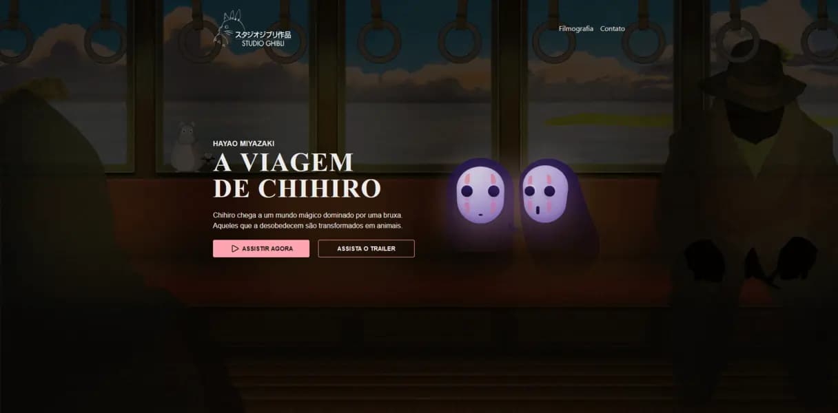 Chihiro - Landing Page